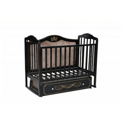 Детская кроватка ''Алита'' 777 с мягкой спинкой